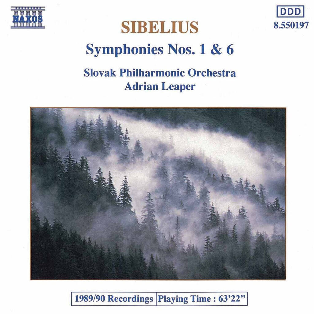 Sibelius: Symphonies Nos. 1 and 6
