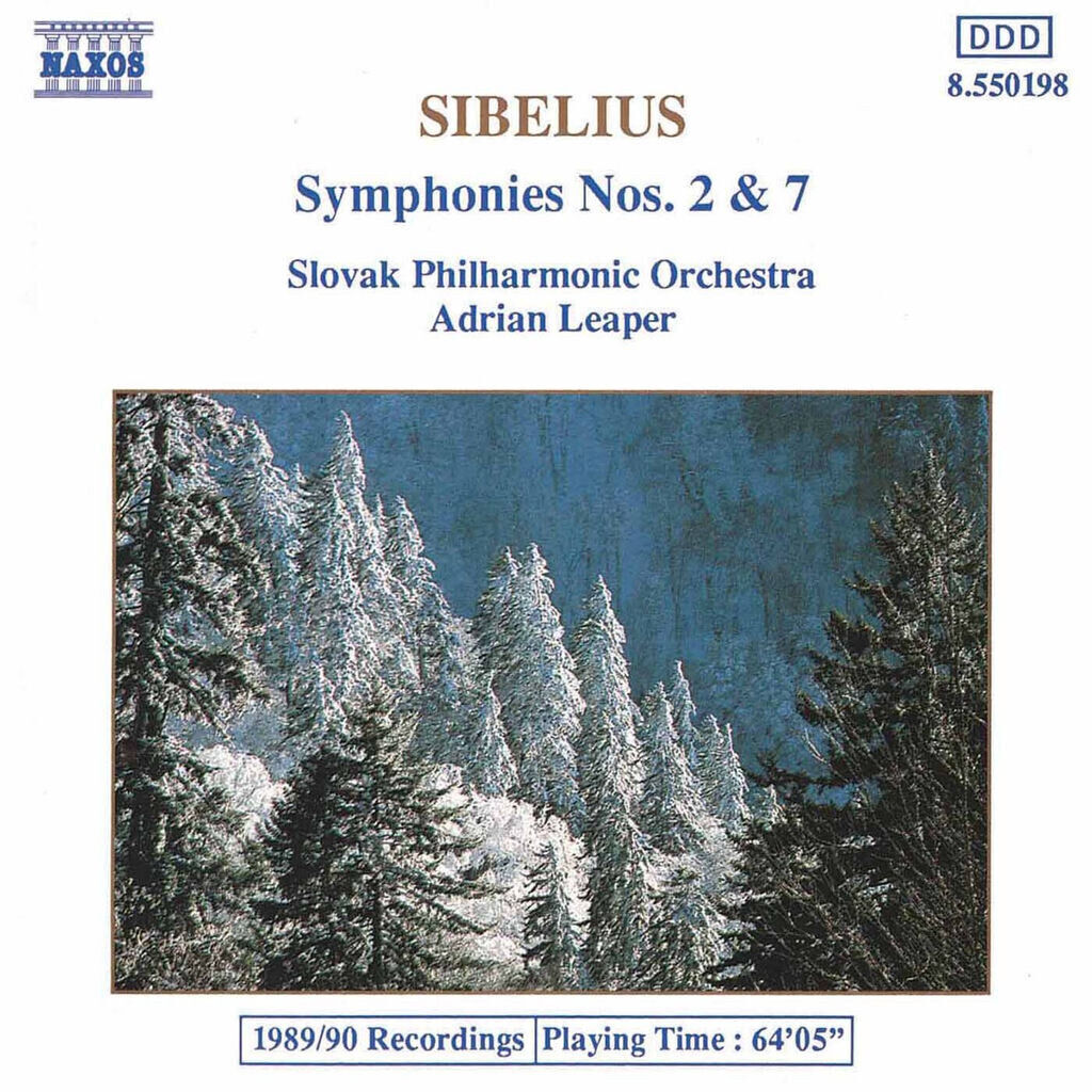 Sibelius: Symphonies Nos. 2 and 7