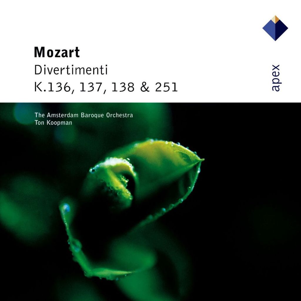 Mozart: Divertimenti K. 136, K. 137, K. 138 & K. 251