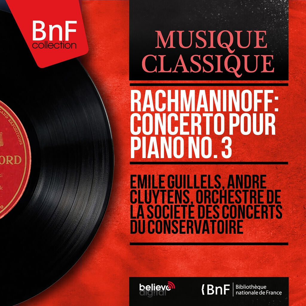 Rachmaninoff: Concerto pour piano No. 3 (Mono Version)