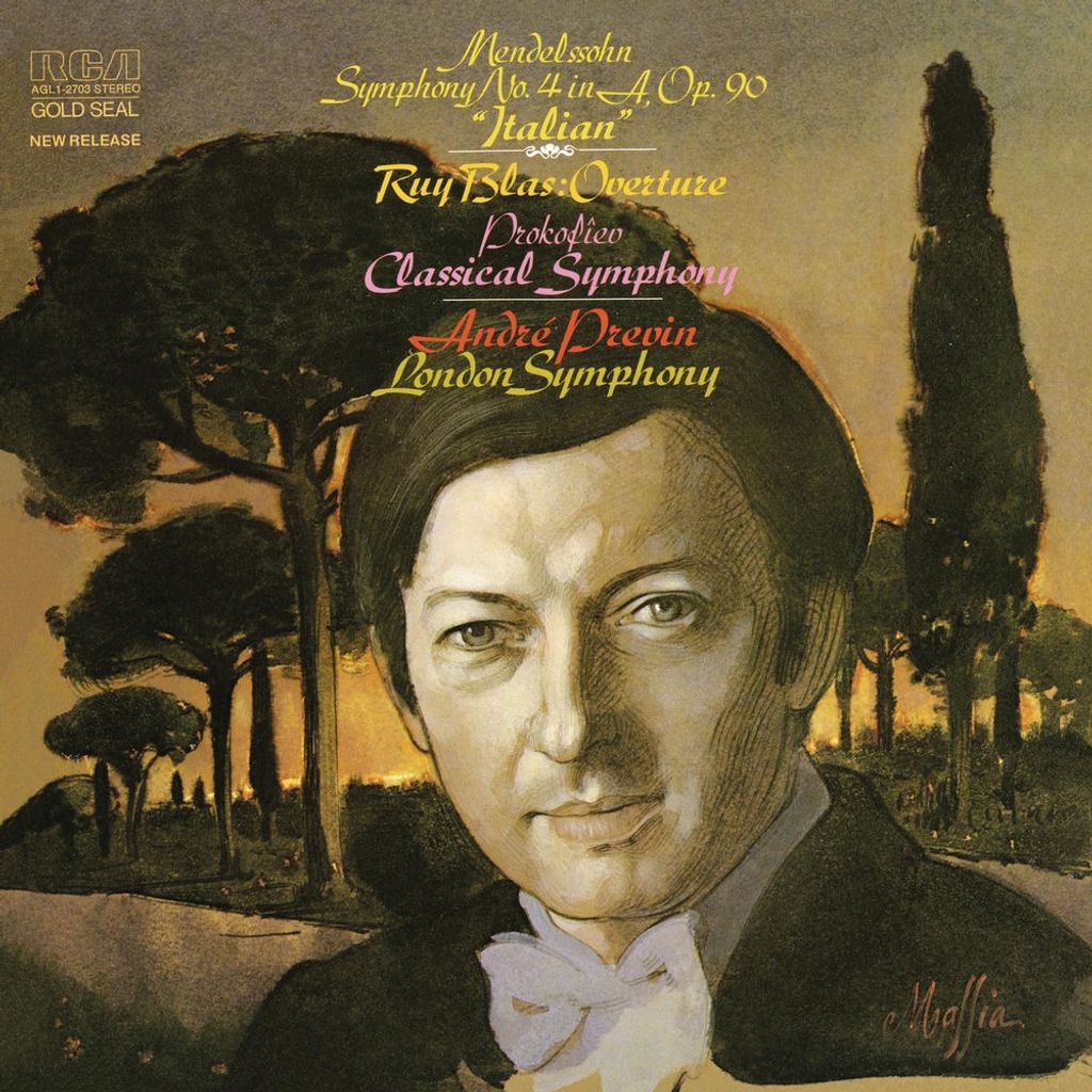 Mendelssohn: Symphony No. 4 in A Major, Op. 90 “Italian” & Prokoviev: “Classical” Symphony No.1 in D Major, Op. 25