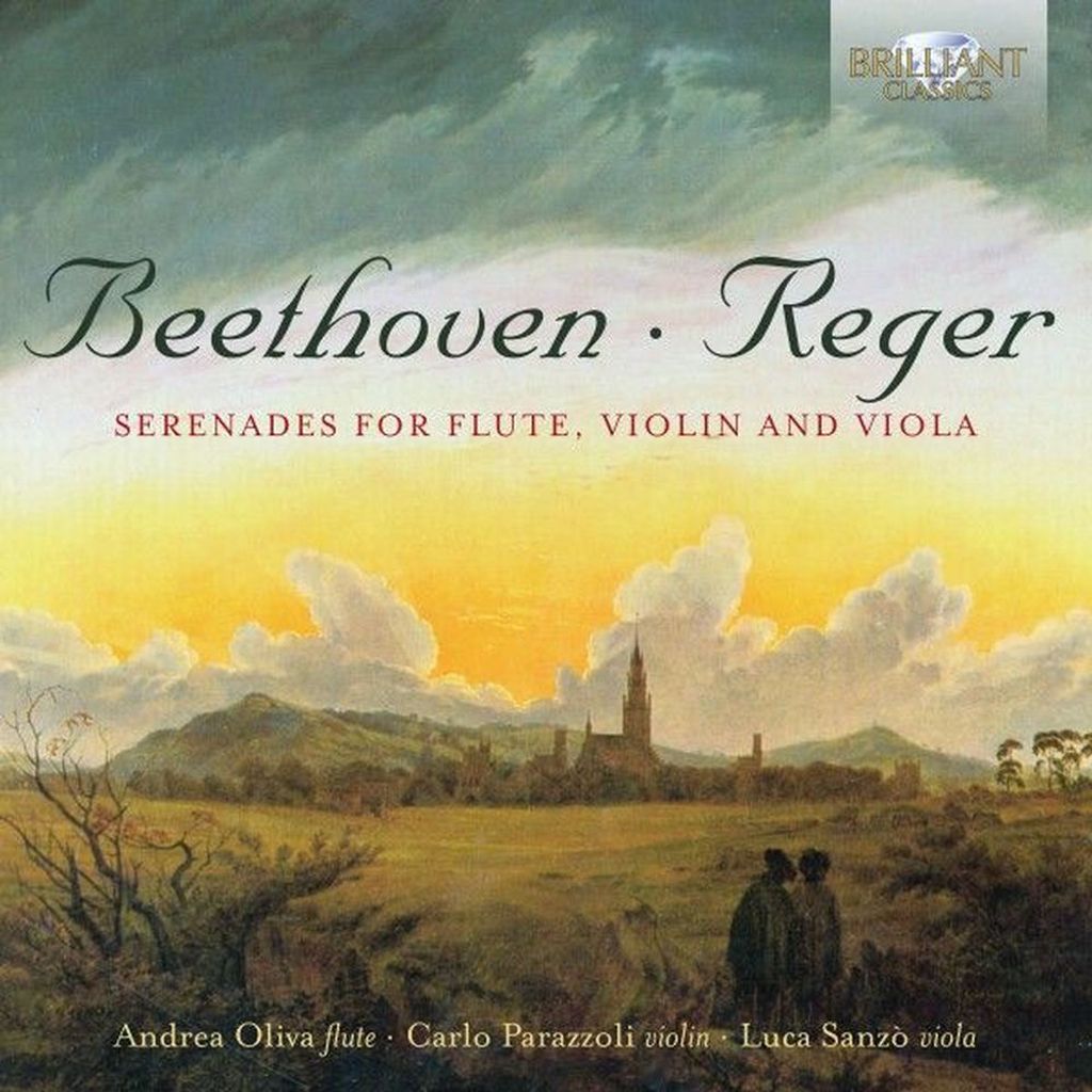 Reger, Beethoven: Serenades for Flute, Violin and Viola