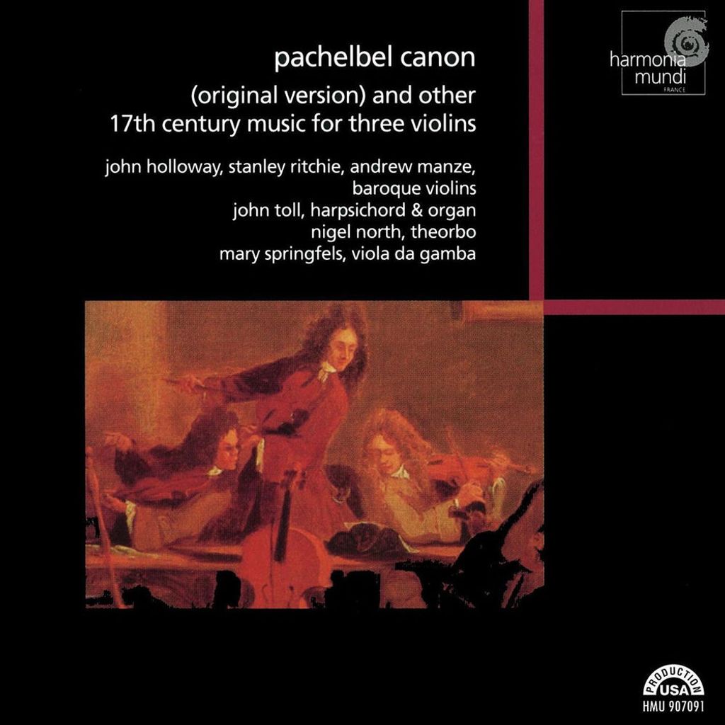 Pachelbel Canon and Other 17th Century Music for Three Violins (Original Version)