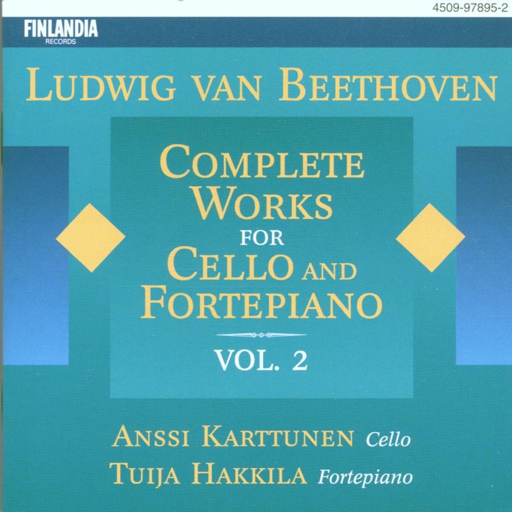 Ludwig van Beethoven : Complete Works for Cello and Fortepiano Vol. 2