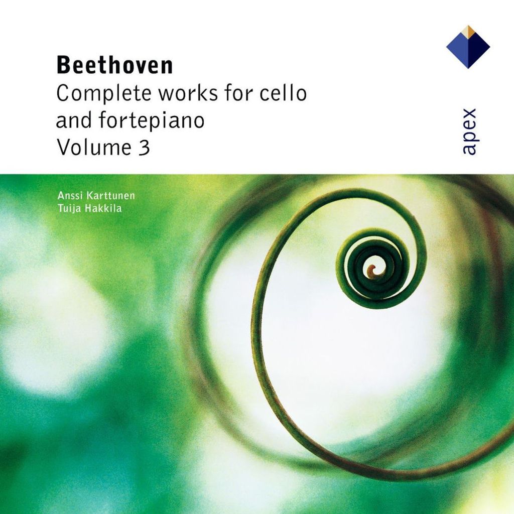 Ludwig van Beethoven : Complete Works for Cello and Fortepiano Vol. 3 [Apex]