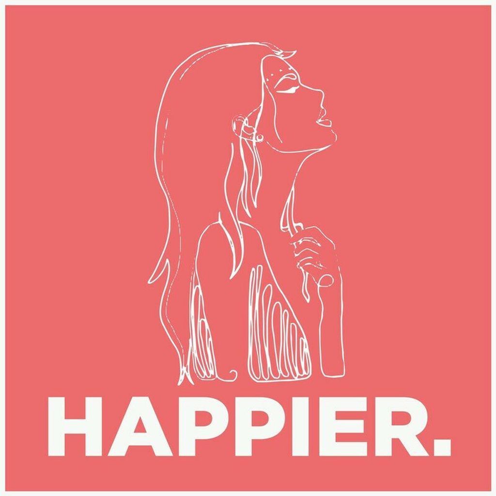 Happier.