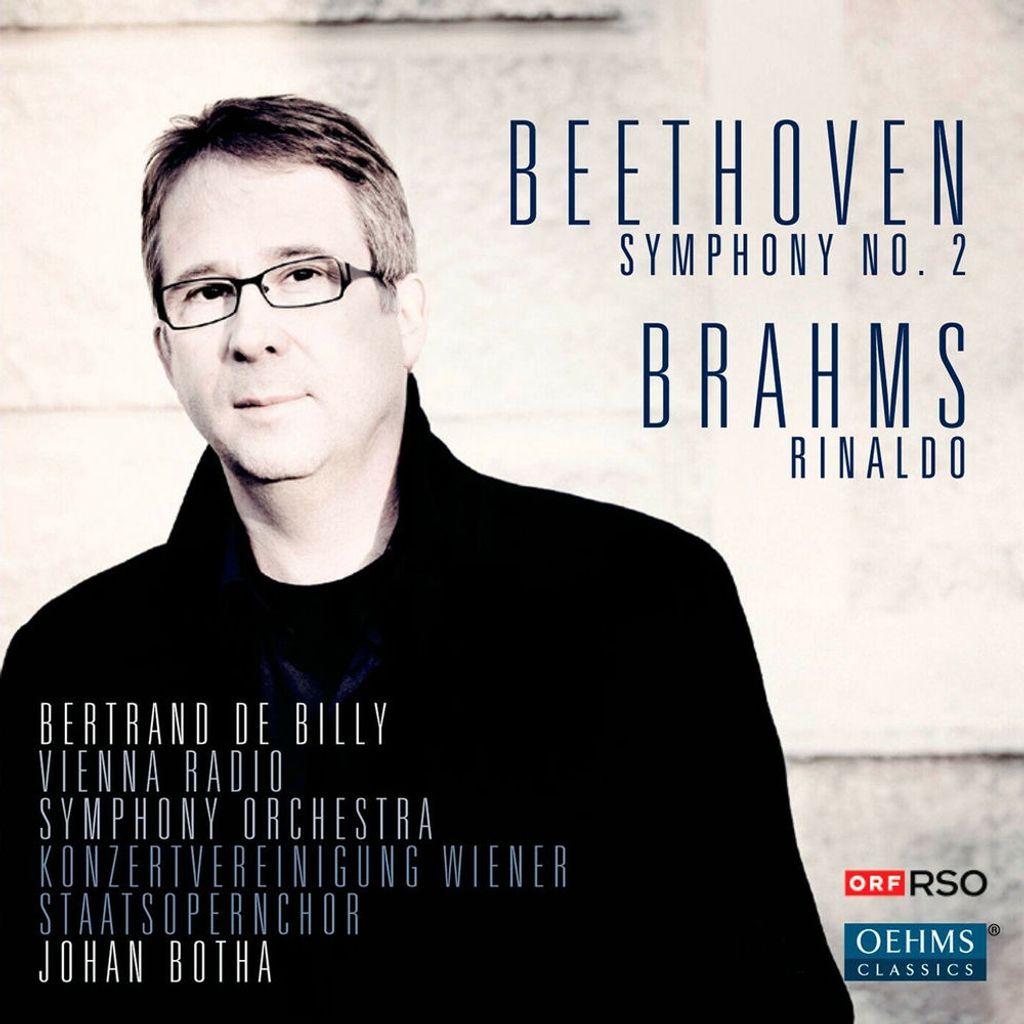 Beethoven: Symphony No. 2 / Brahms: Rinaldo