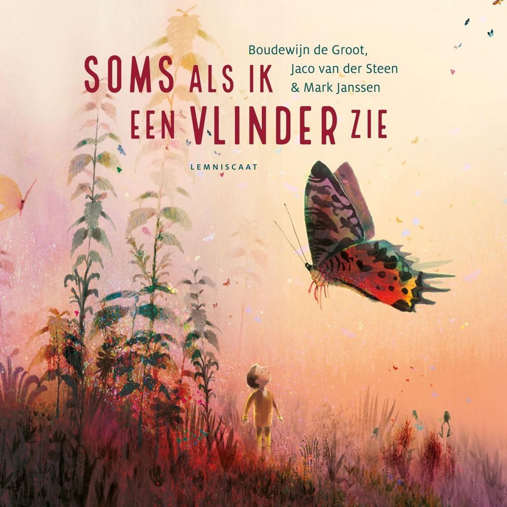 Soms als ik een vlinder zie