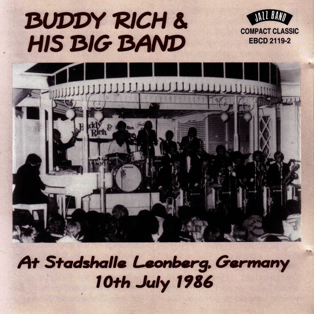 At Stadshalle Leonberg, Germany 10th July 1986