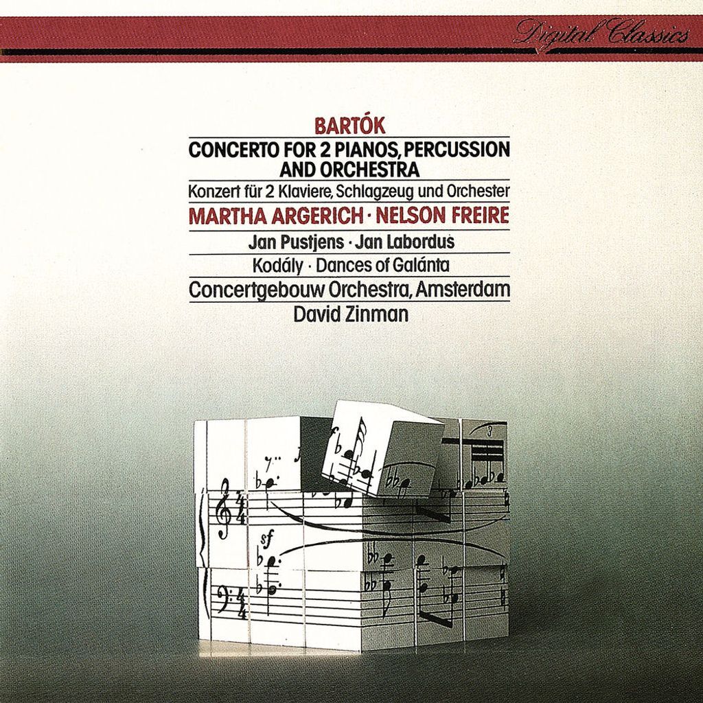 Bartók: Concerto for 2 Pianos, Percussion and Orchestra / Kodály: Dances of Galánta