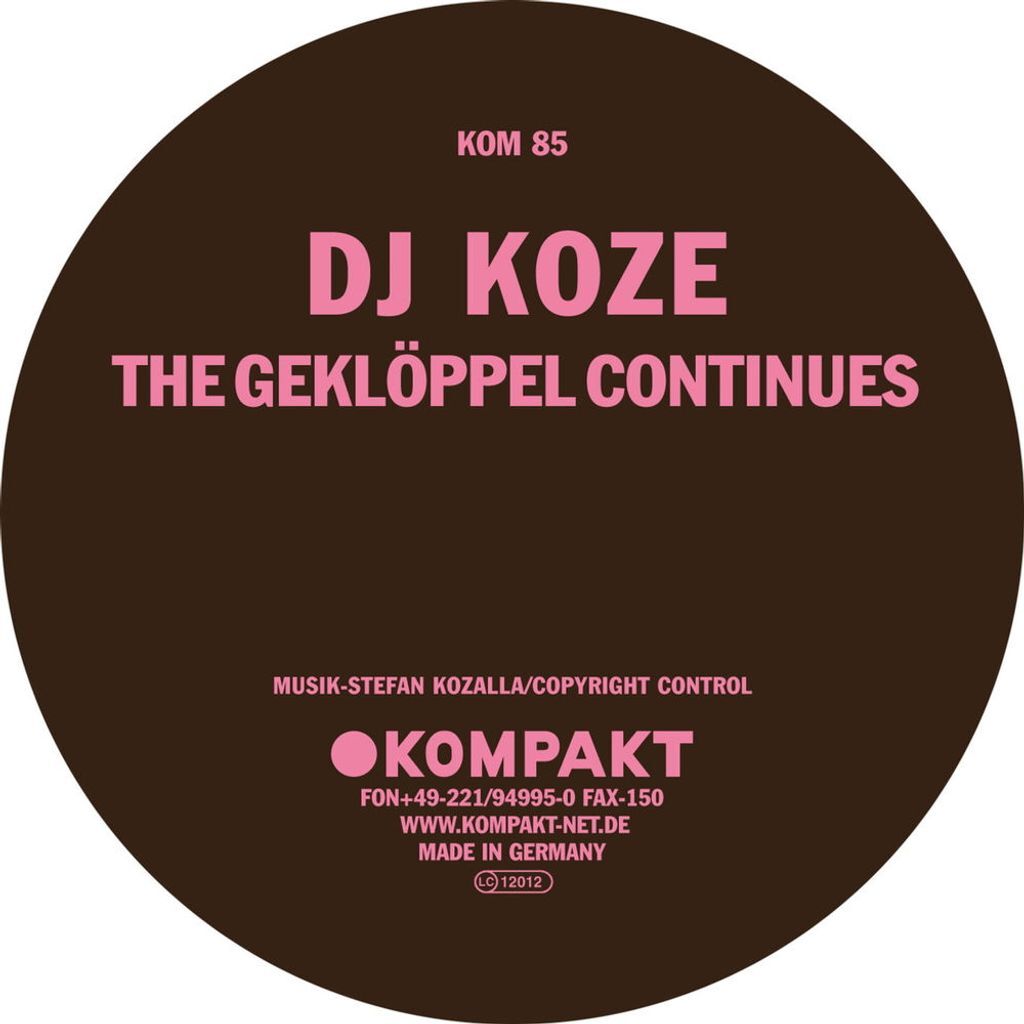 The Geklöppel Continues