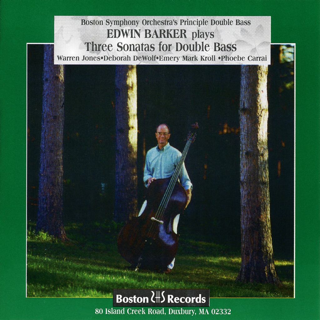 Three Sonatas for Double Bass