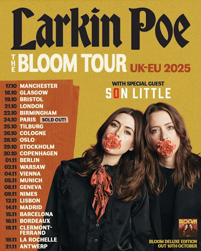Larkin Poe tournée
