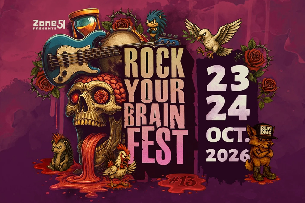 Rock Your Brain Fest #13 : Premiers noms annoncés pour l'édition 2026 aux Tanzmatten de Sélestat
