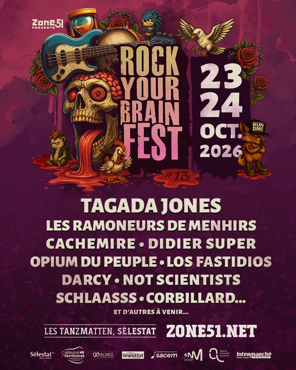 Programme Rock Your Brain Fest