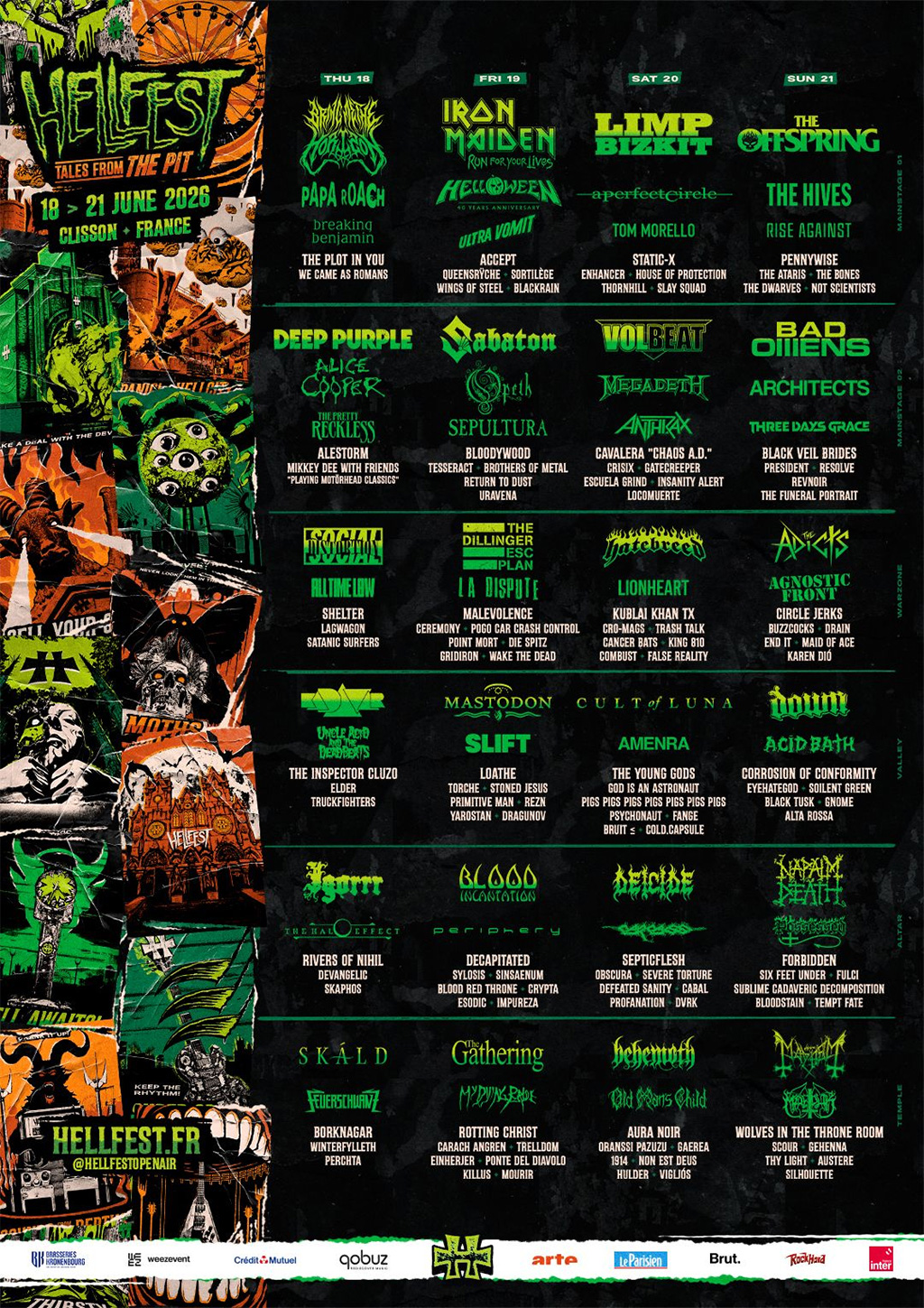 Programme Hellfest