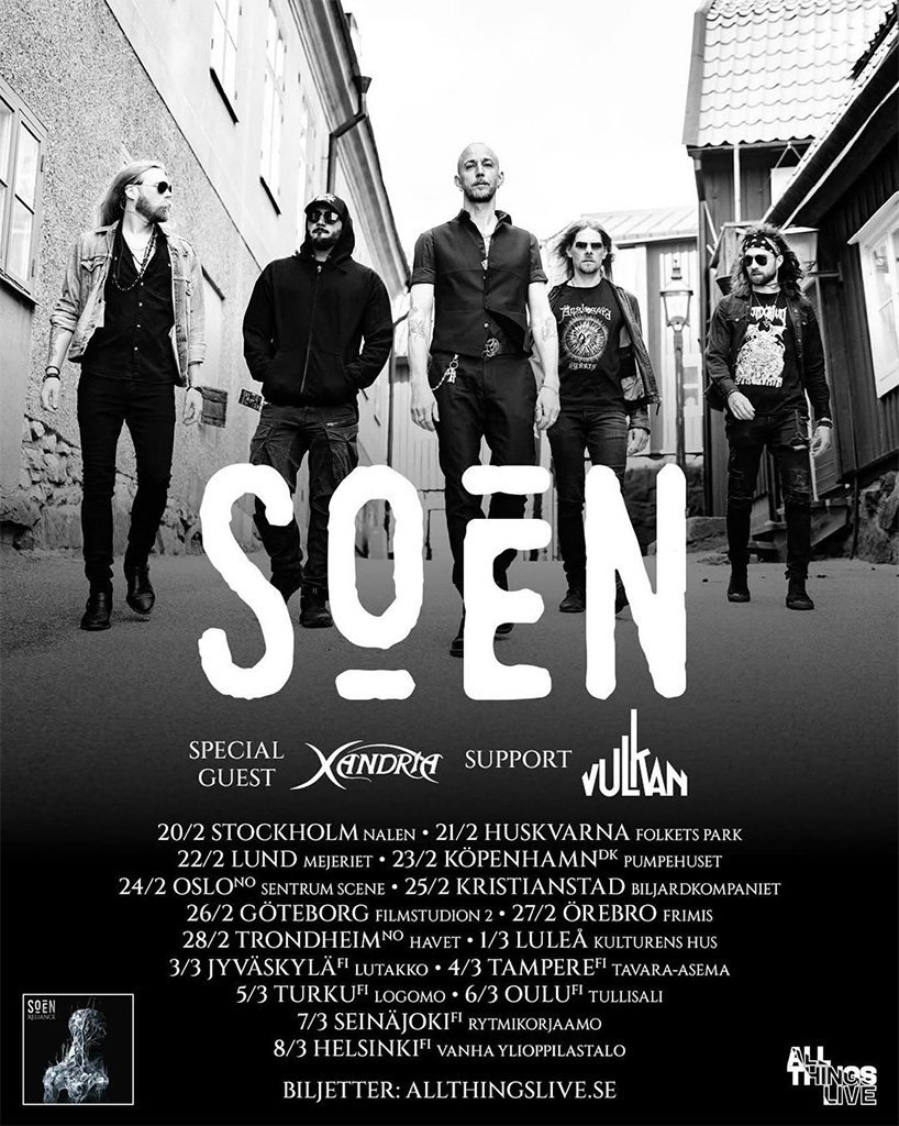 SOEN tournée
