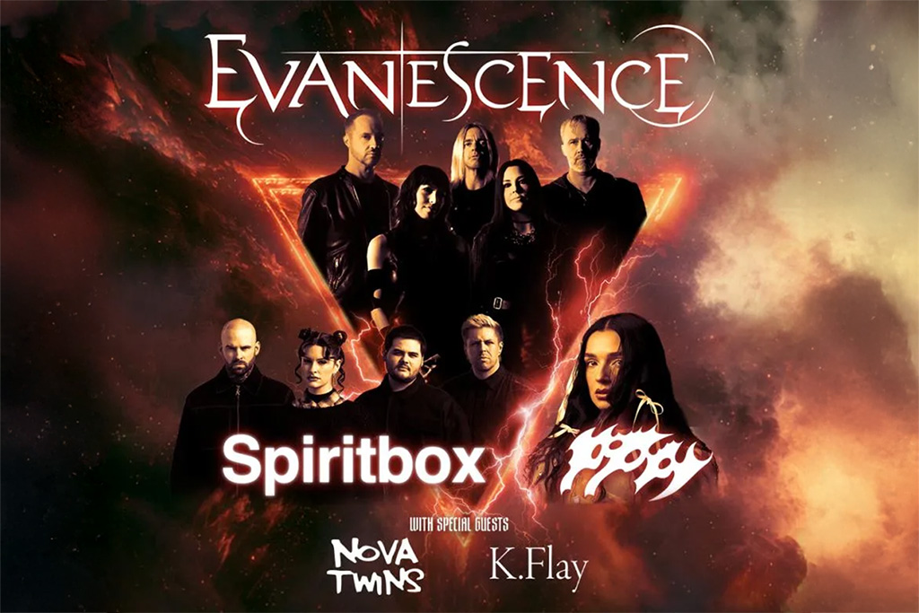 Evanescence 2026 : une tournée mondiale monumentale portée par un line-up 100% féminin