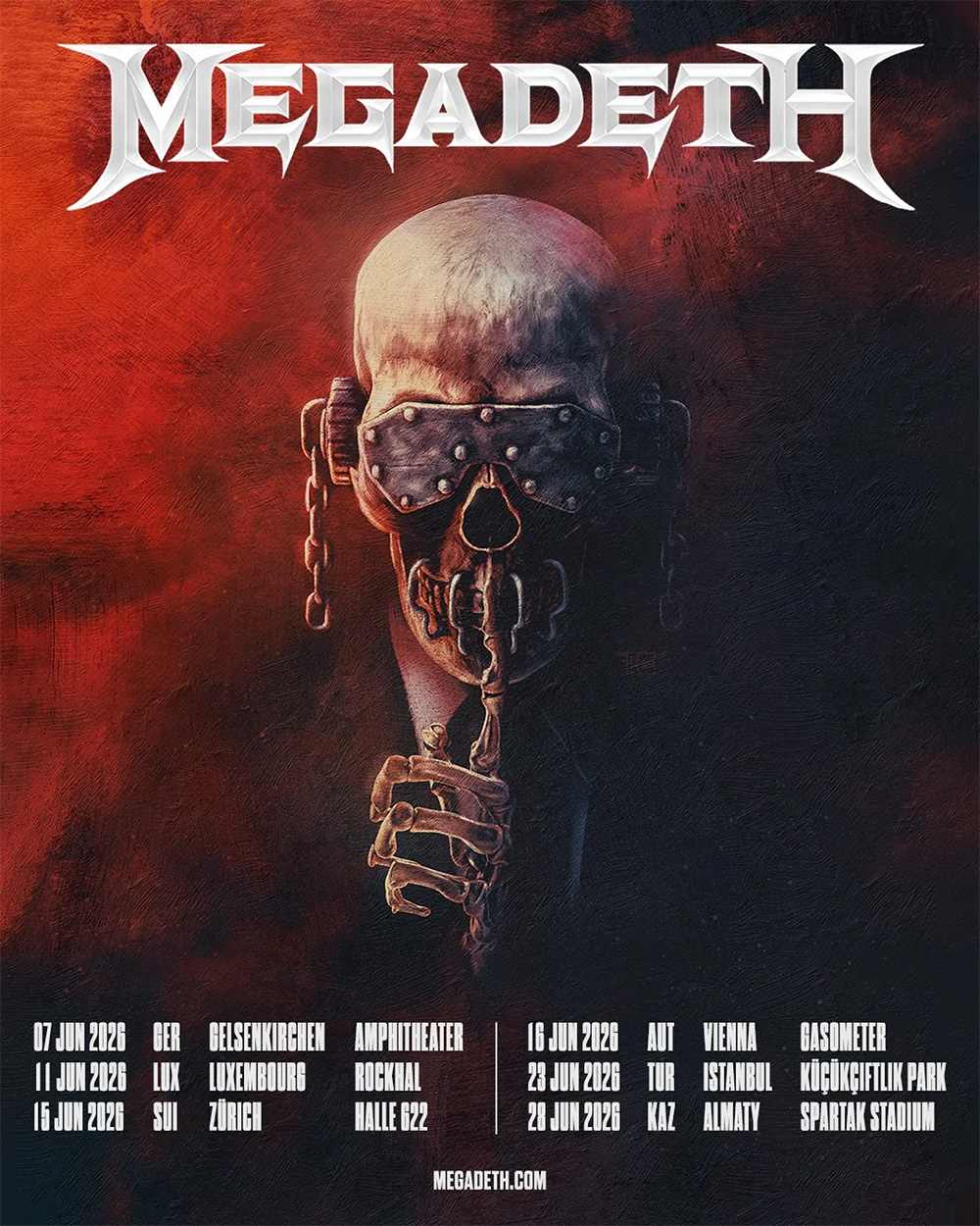 Metgadeth Farewell tour 2026