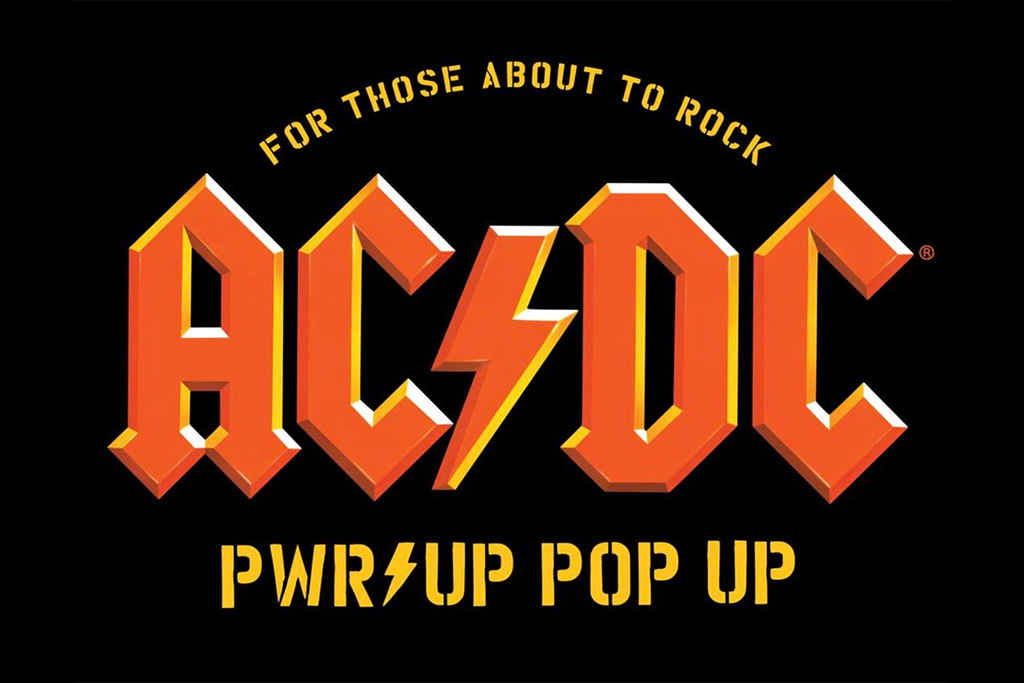 AC/DC installe un PWR/UP Pop-Up dans chaque ville de sa tournée nord-américaine 2026