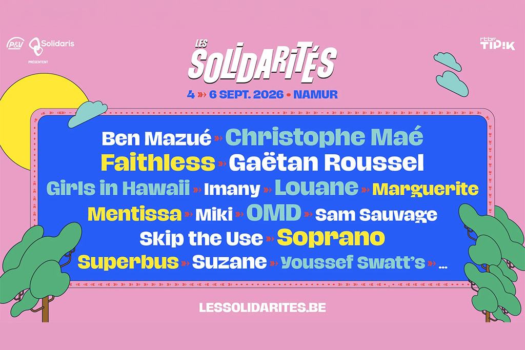 Les Solidarités : annonce du programme du festival à Namur