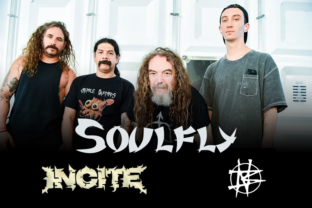 Soulfly annonce une tournée nord-américaine cet automne, en famille avec Nailbomb et Incite