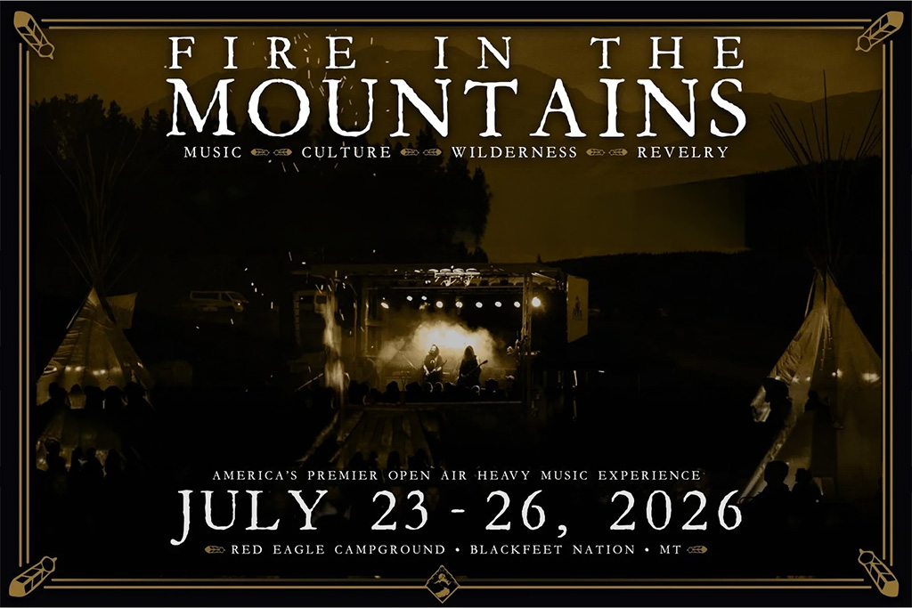Fire In The Mountains ouvre aujourd'hui sur le territoire de la Nation Blackfeet, avec Neurosis et Baroness en têtes d'affiche