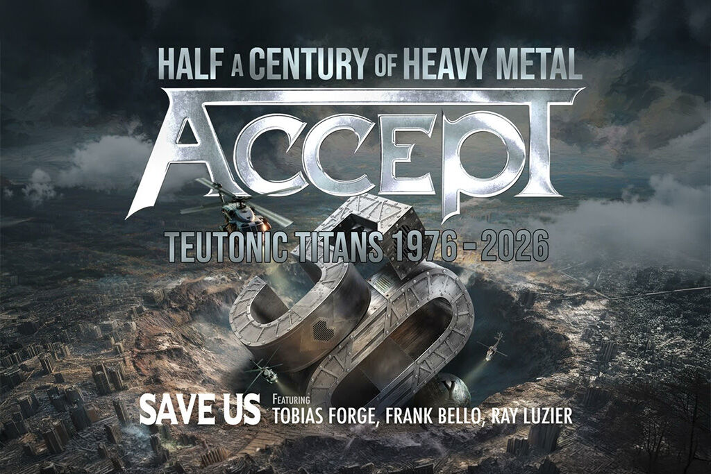Tobias Forge, Frank Bello et Ray Luzier réunis sur une reprise d'Accept pour son 50e anniversaire