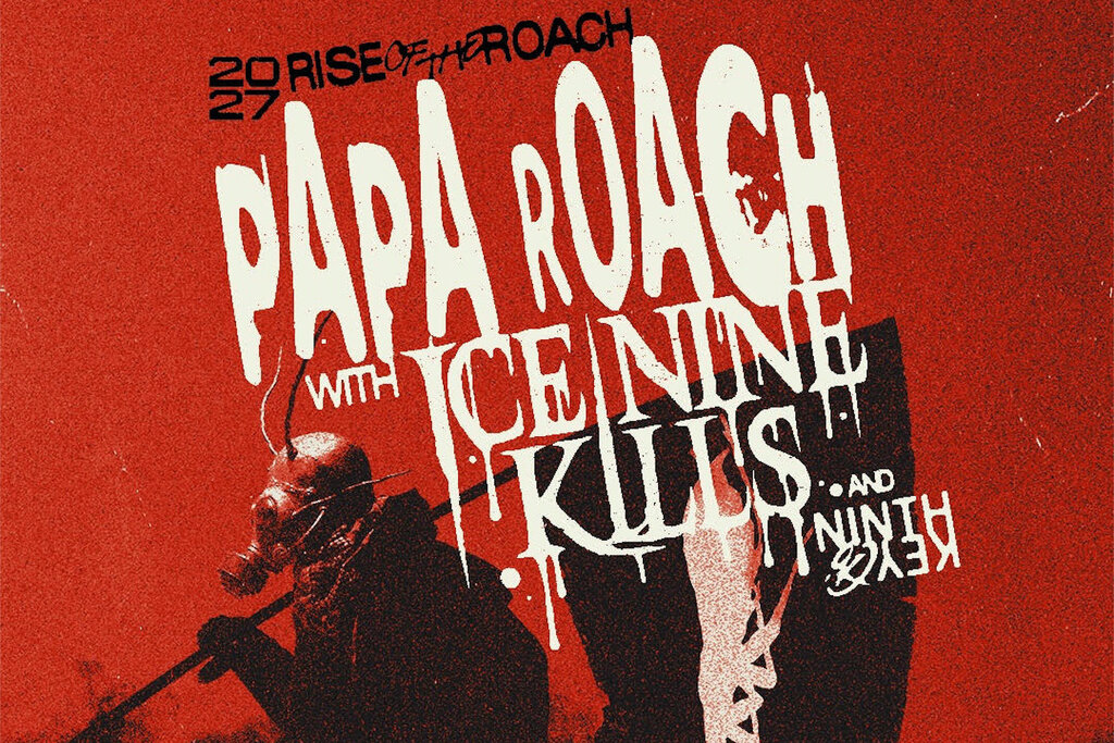 Papa Roach annonce « Rise of the Roach » 2027 : trente dates américaines avec Ice Nine Kills